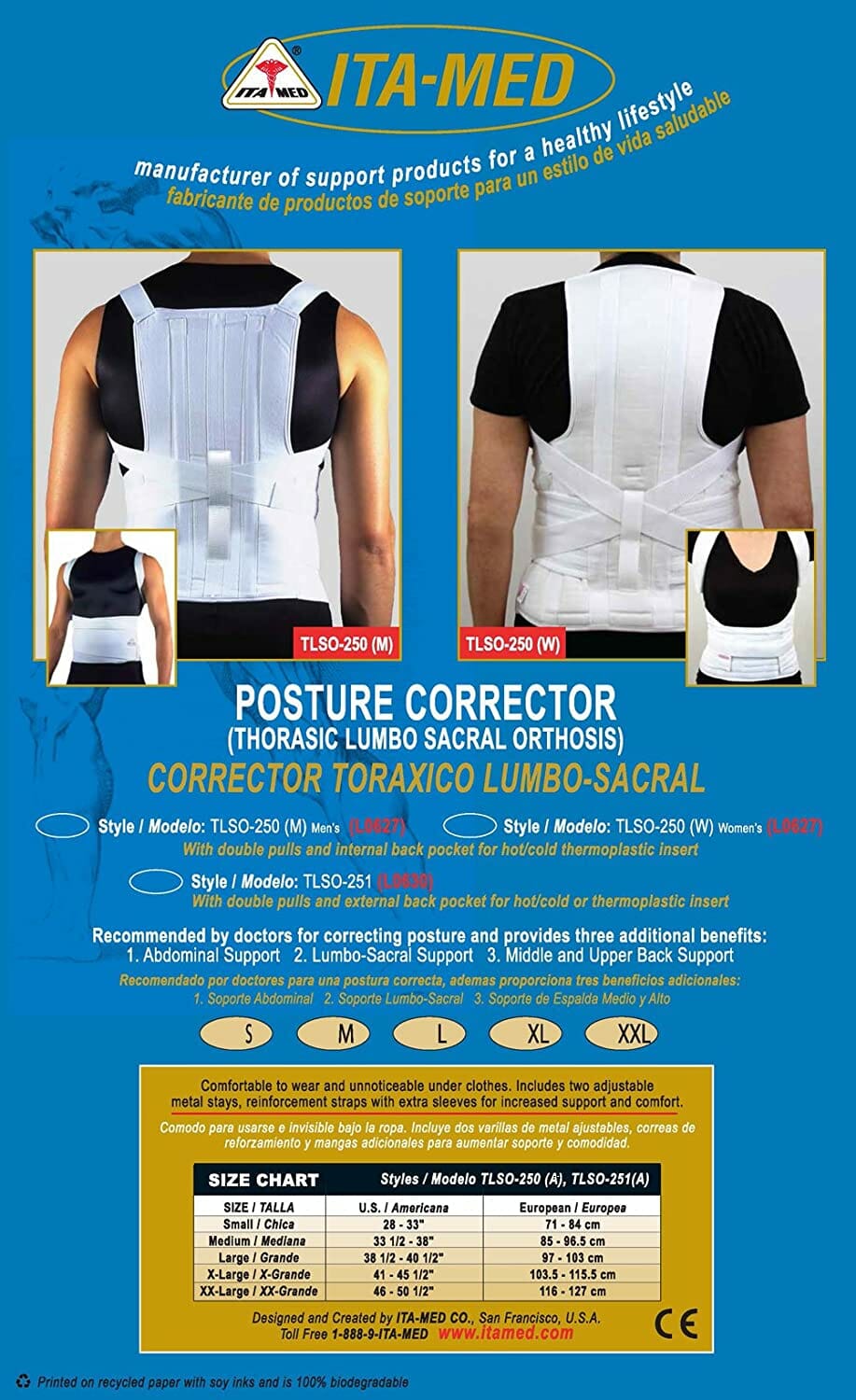 ITA-MED Women Posture Corrector